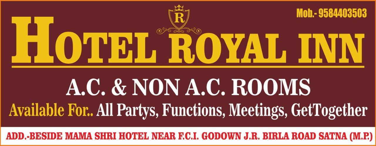 Satna Hotel Royal Inn מראה חיצוני תמונה